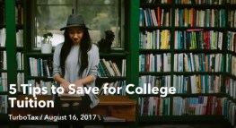 5 Tips to Save for College Tuition