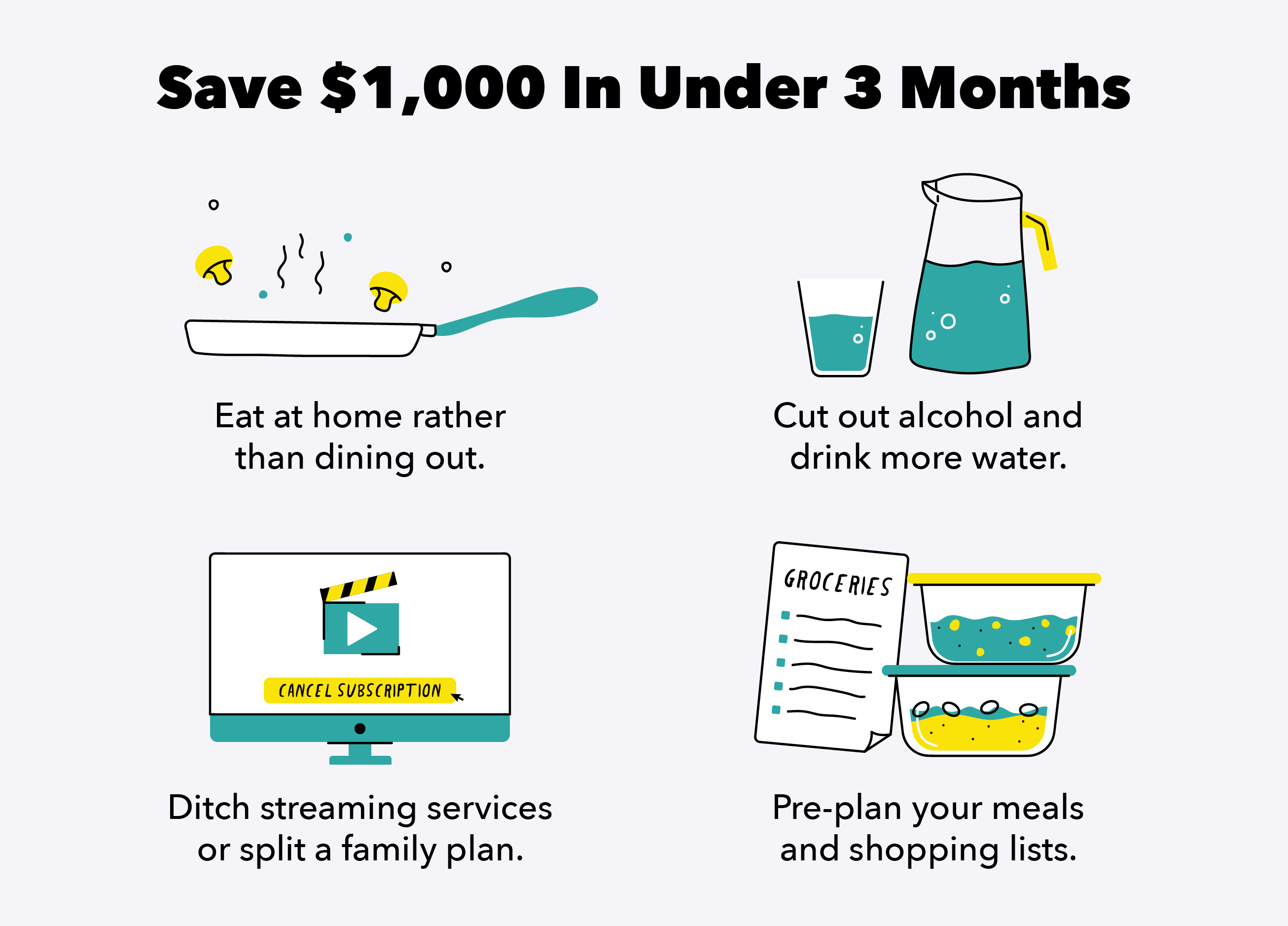save money for your rainy day fund