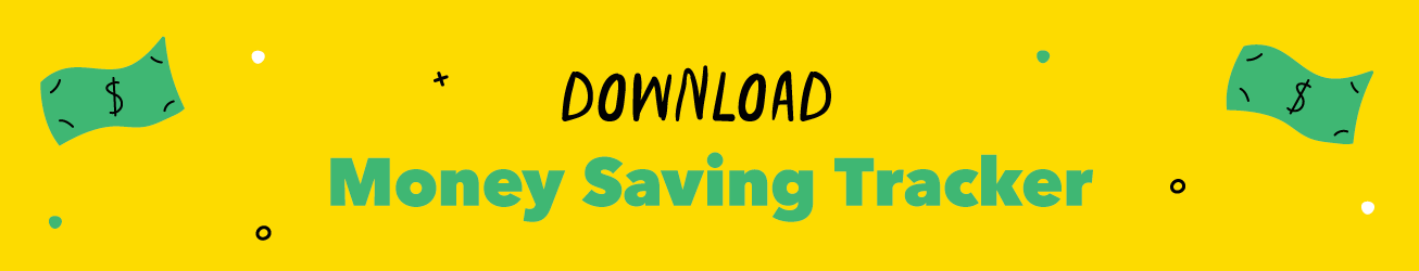 Money Saving Tracker Download Button