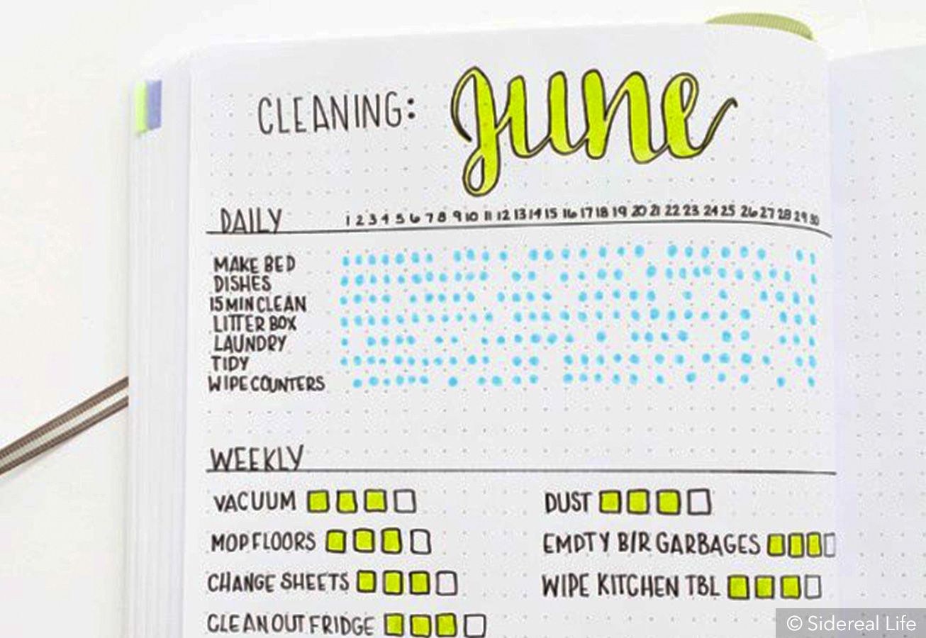 50 Bullet Journal Ideas To Keep Your Life On Track