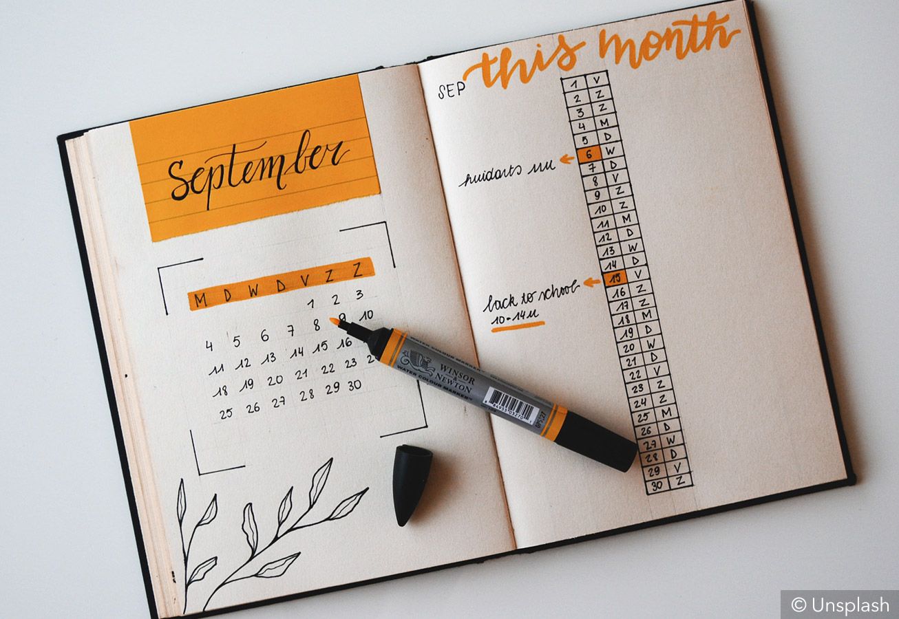 Inspirational bullet journal ideas for a new month, The Independent
