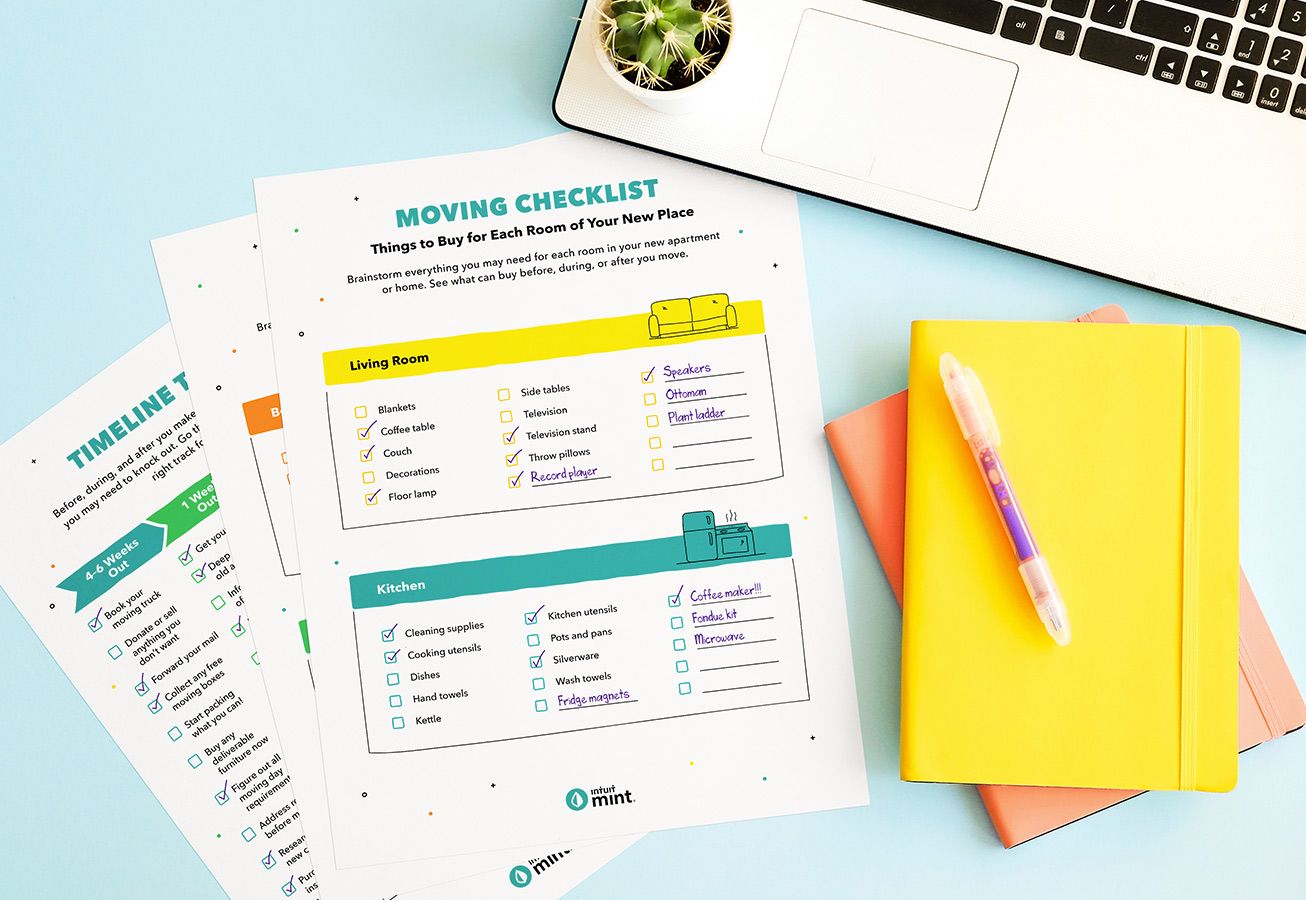 Moving Checklist Mockup