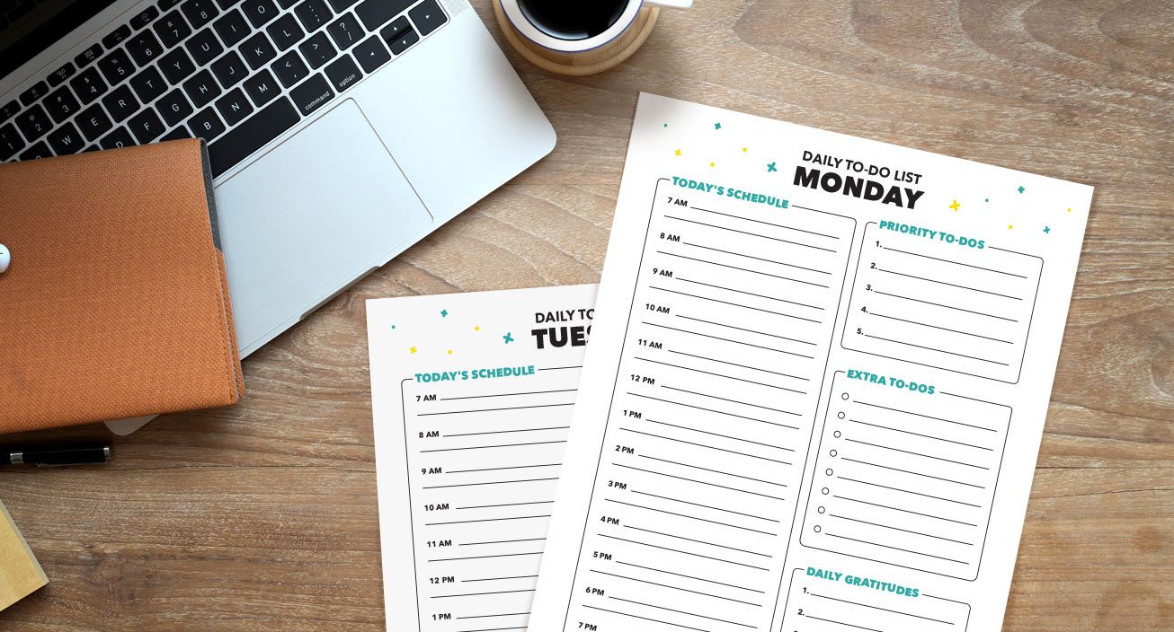 Daily To-Do List Mockup
