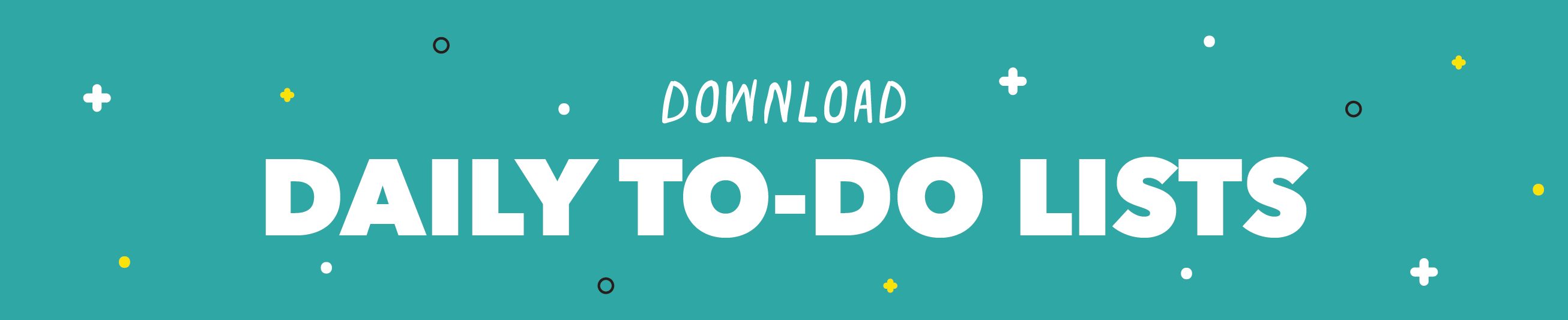 Download Daily To-Do List Printables