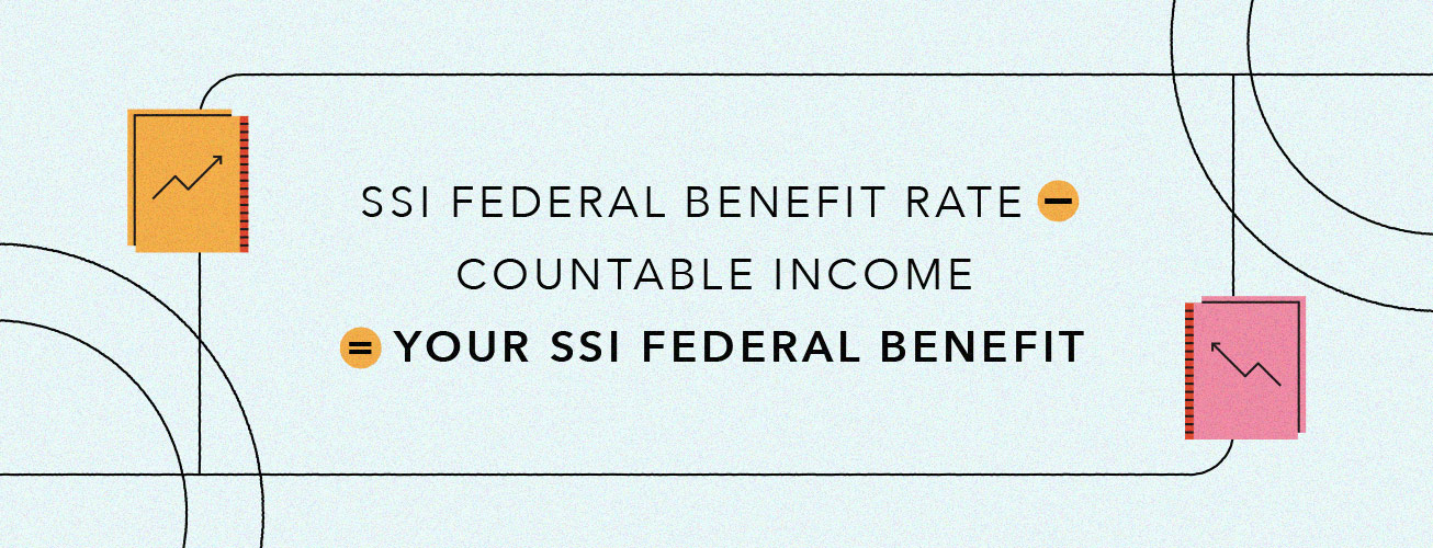 ssi federal benefit rate minus countable income equals your ssi federal benefit
