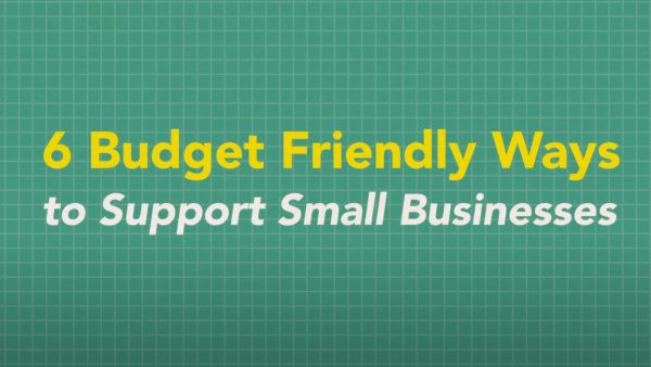 ways to support small businesses